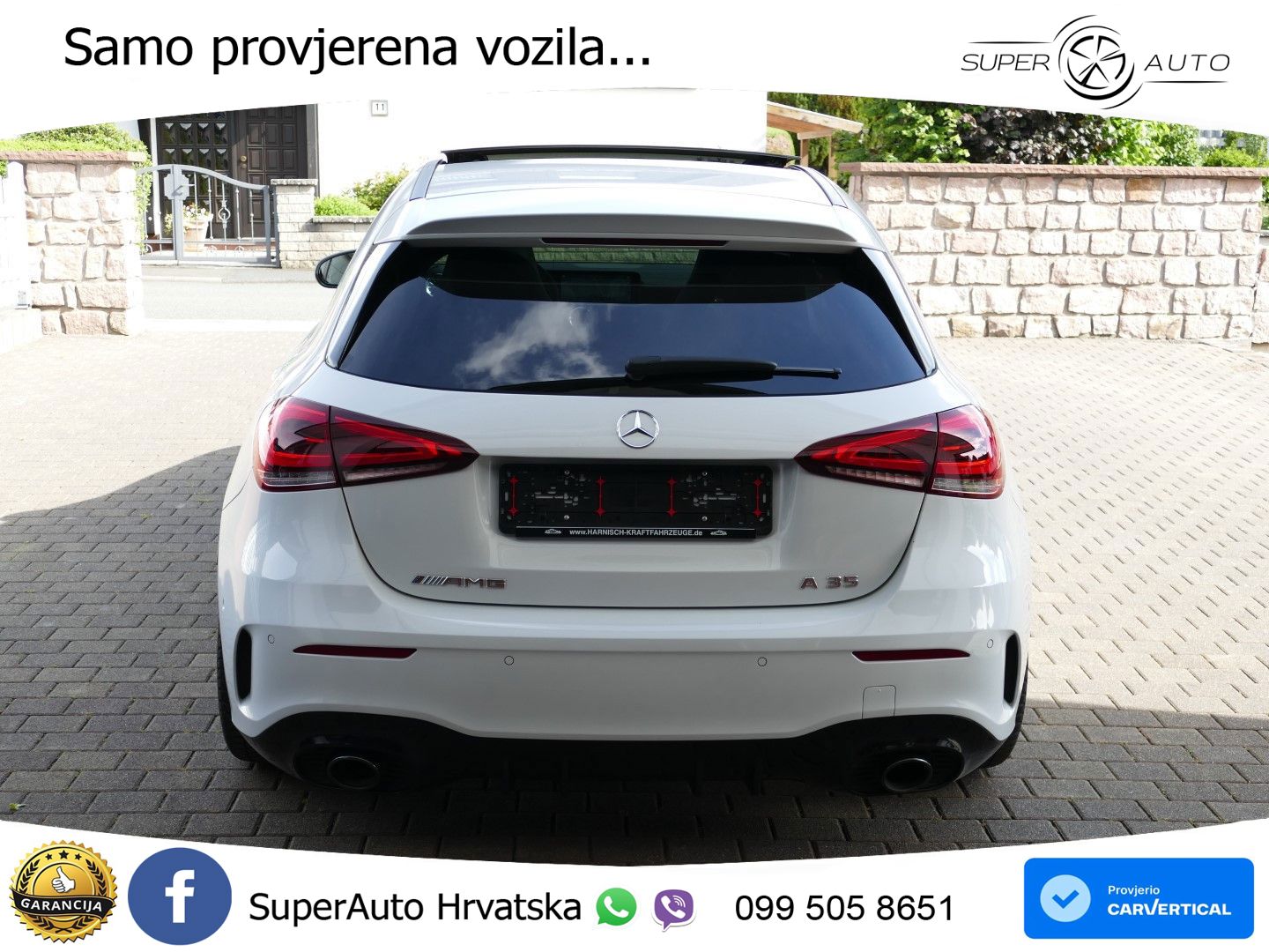 Mercedes-Benz AMG A 35 4MATIC AMG SPEEDSHIFT DCT LED+GR SJED+ACC
