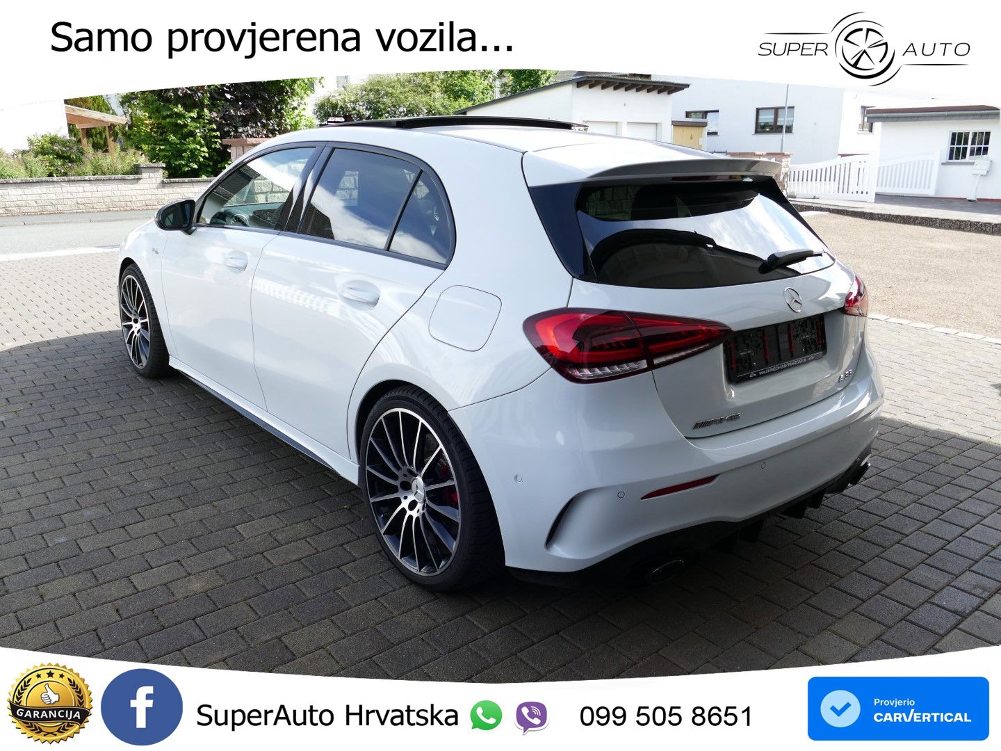 Mercedes-Benz AMG A 35 4MATIC AMG SPEEDSHIFT DCT LED+GR SJED+ACC