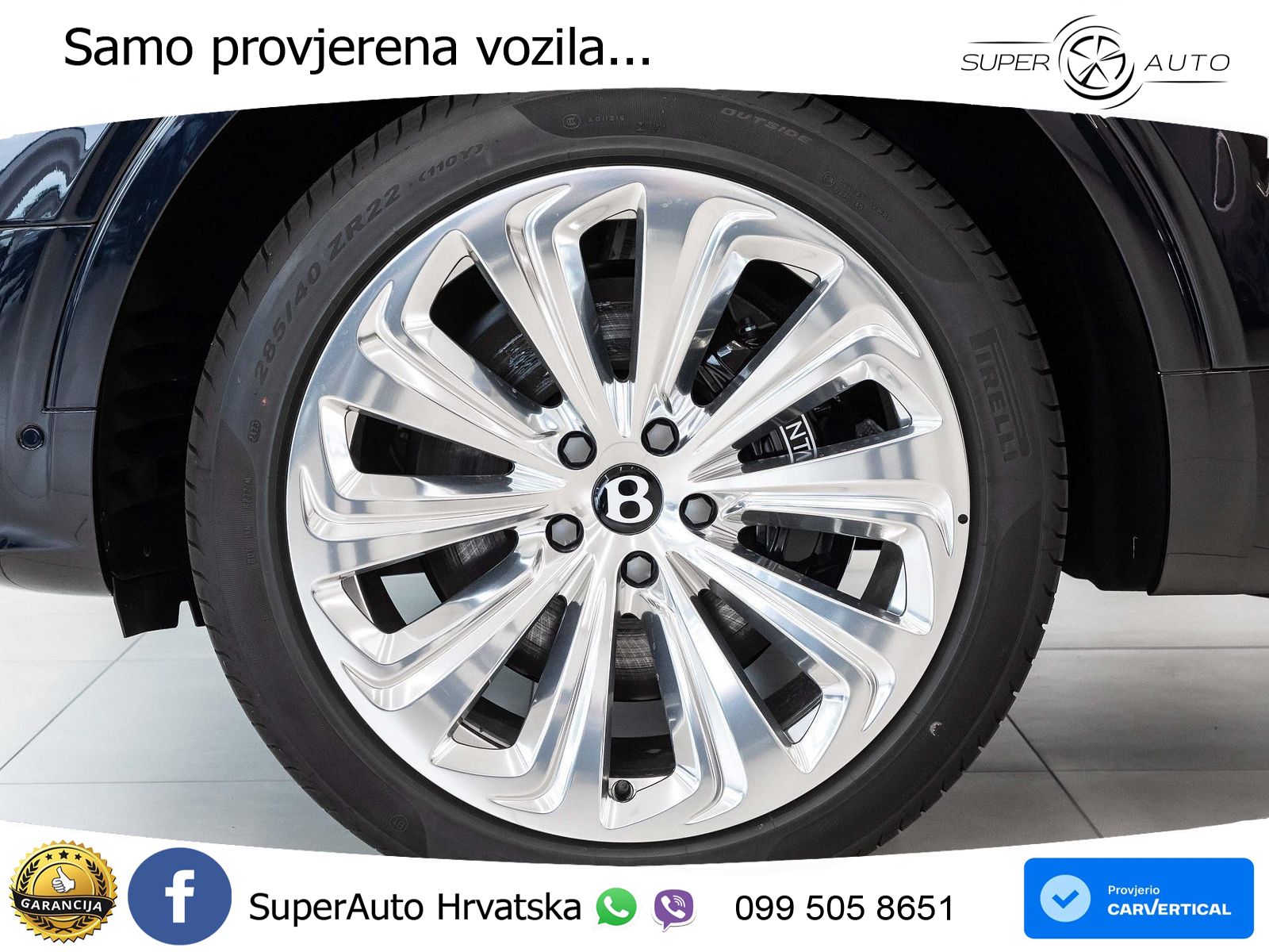 Bentley Bentayga 4.0 V8 (550 KS) AWD Automatic ZRAČNI+ACC+GR SJED+KAM