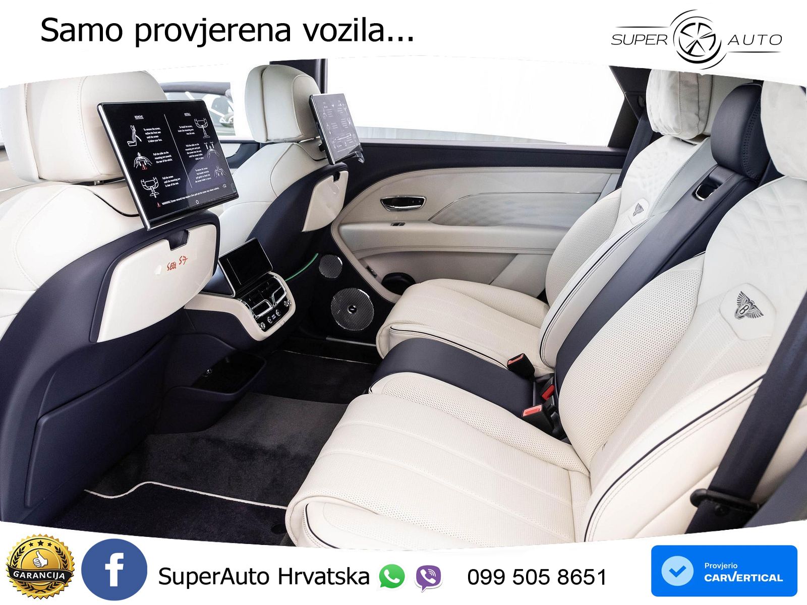 Bentley Bentayga 4.0 V8 (550 KS) AWD Automatic ZRAČNI+ACC+GR SJED+KAM