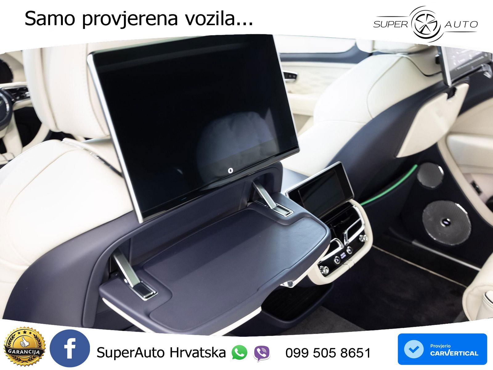 Bentley Bentayga 4.0 V8 (550 KS) AWD Automatic ZRAČNI+ACC+GR SJED+KAM