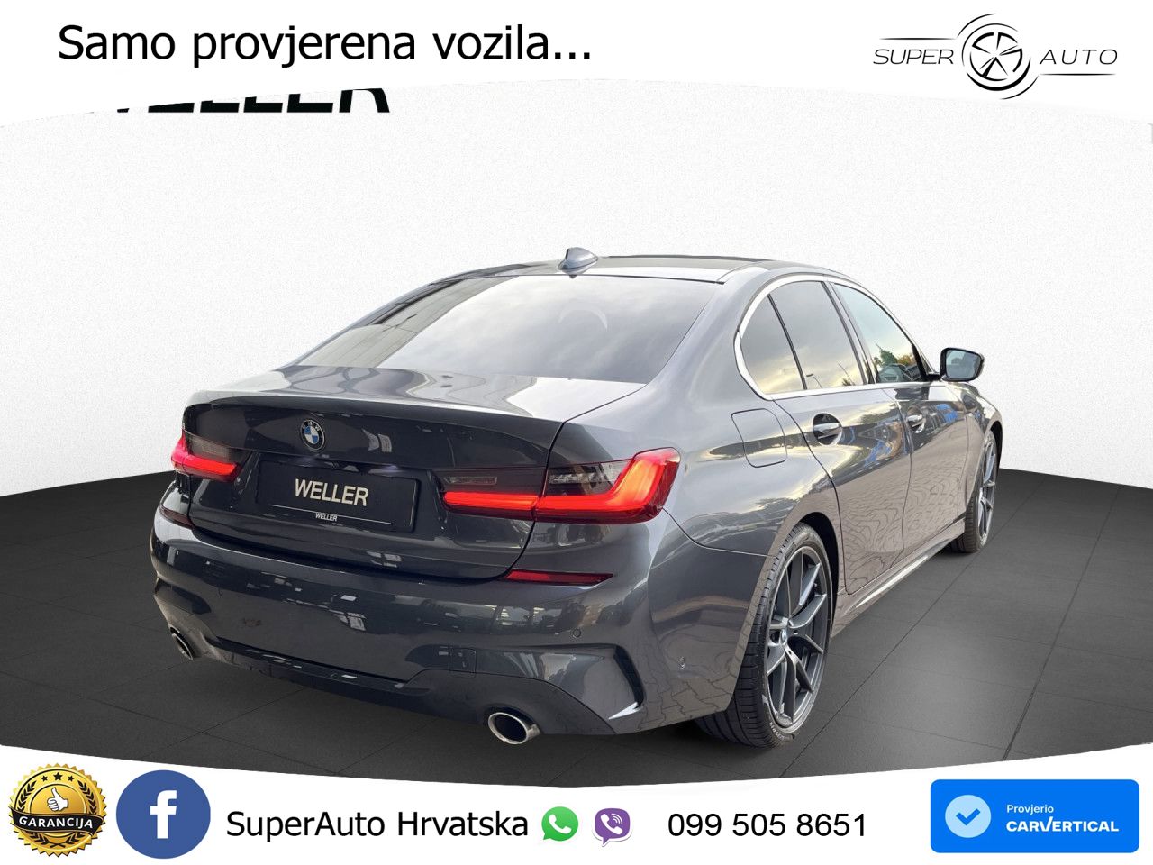 BMW 320i (184 KS) Steptronic M Sport LED+GR SJED+ACC