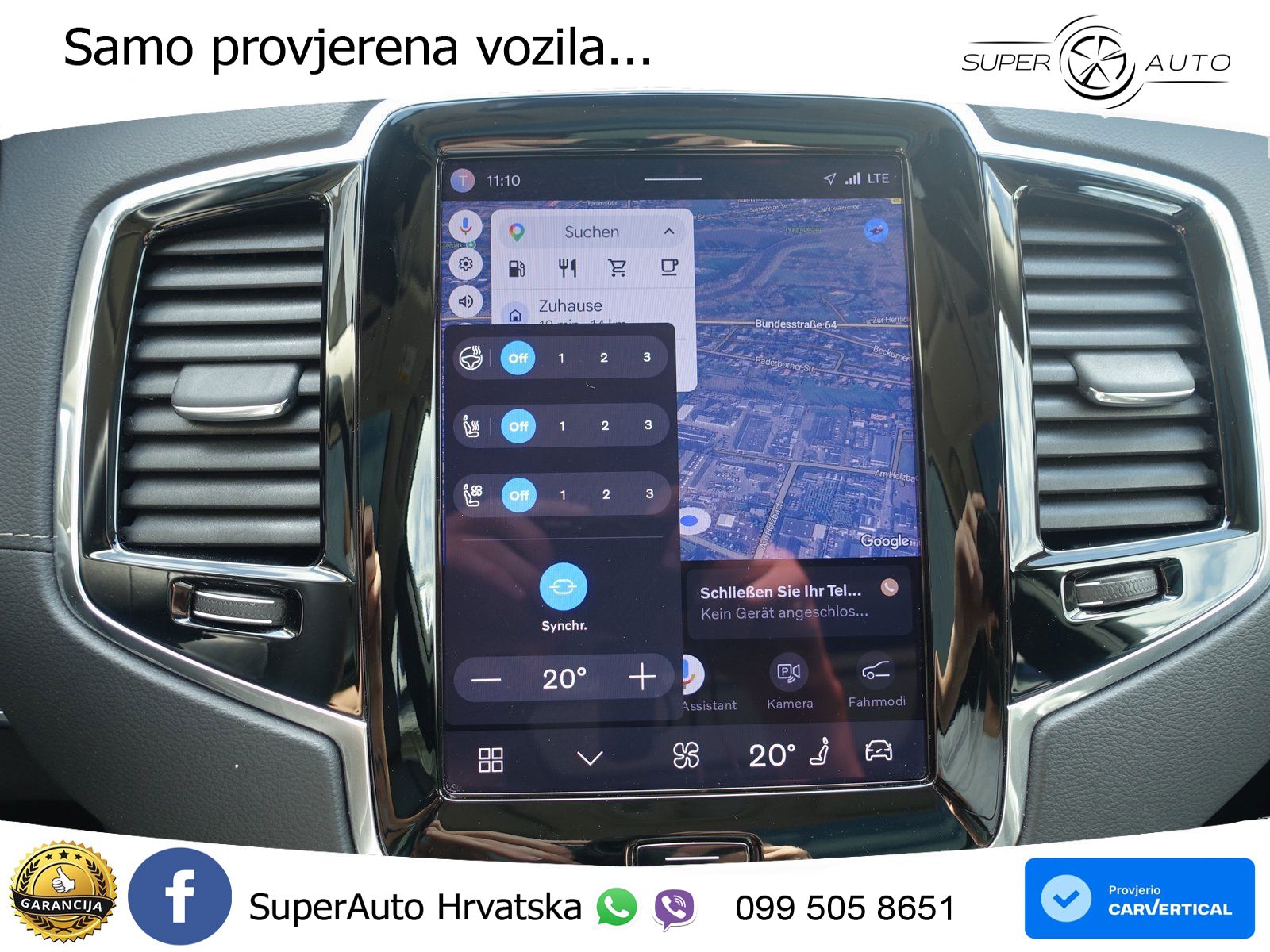 Volvo XC90 2.0 B5 Diesel AWD Automatic ACC+HEAD+4xGR SJED+360+PANO