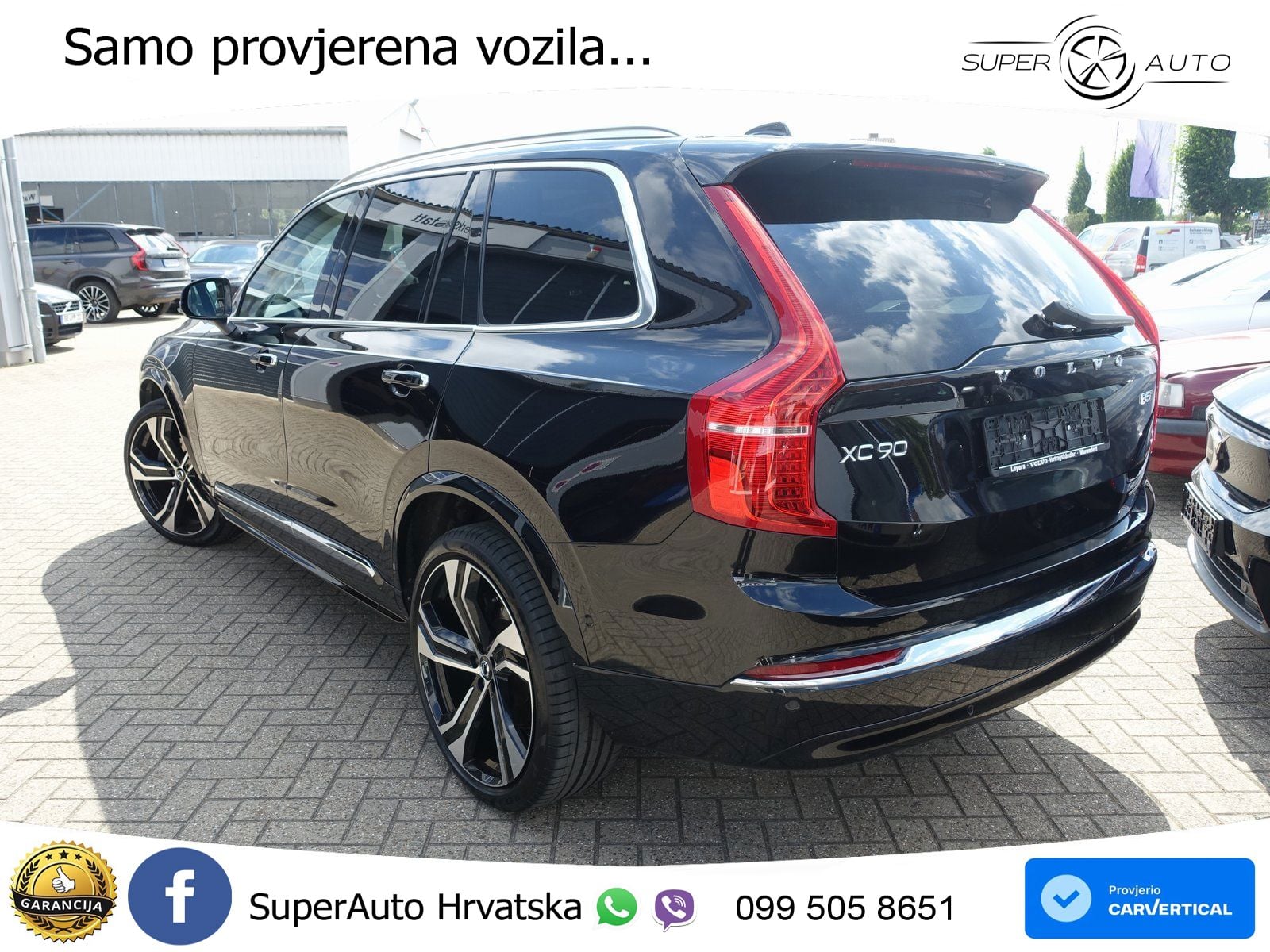 Volvo XC90 2.0 B5 Diesel AWD Automatic ACC+HEAD+4xGR SJED+360+PANO