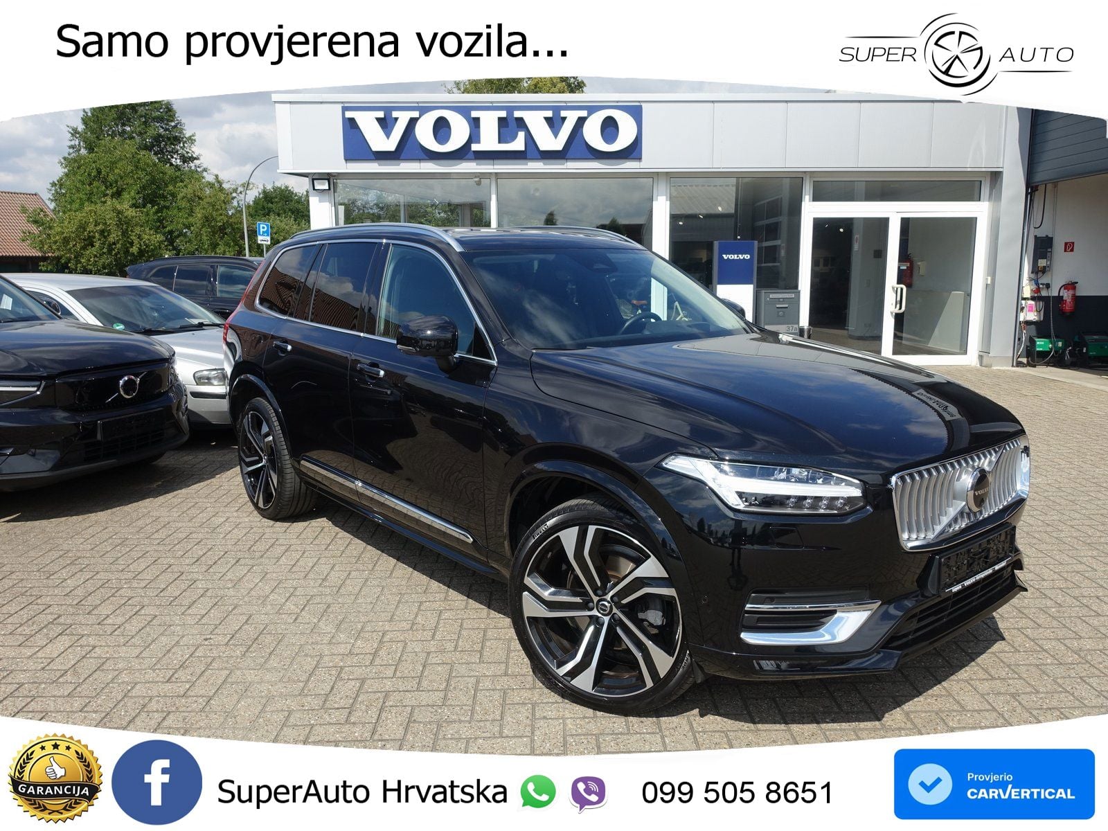 Volvo XC90 2.0 B5 Diesel AWD Automatic ACC+HEAD+4xGR SJED+360+PANO