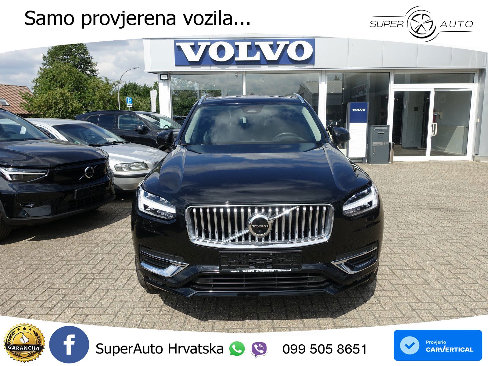 Volvo XC90 2.0 B5 Diesel AWD Automatic ACC+HEAD+4xGR SJED+360+PANO