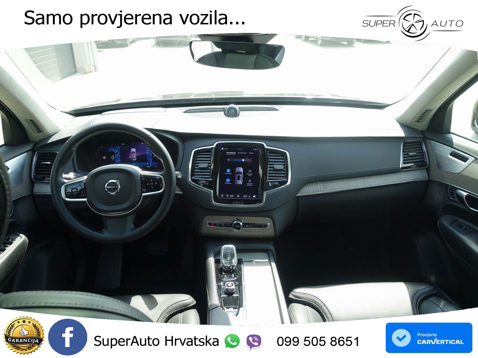 Volvo XC90 2.0 B5 Diesel AWD Automatic ACC+HEAD+4xGR SJED+360+PANO