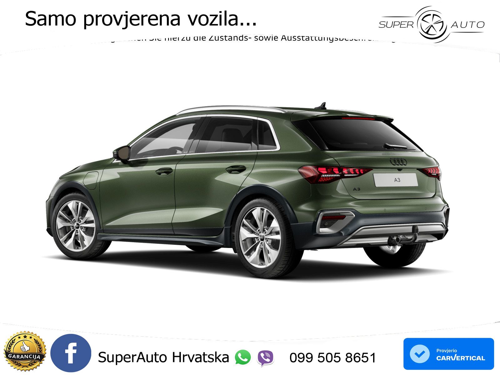 Audi A3 allstreet 40 TFSIe (204 KS) S tronic LED+GR SJED+ACC