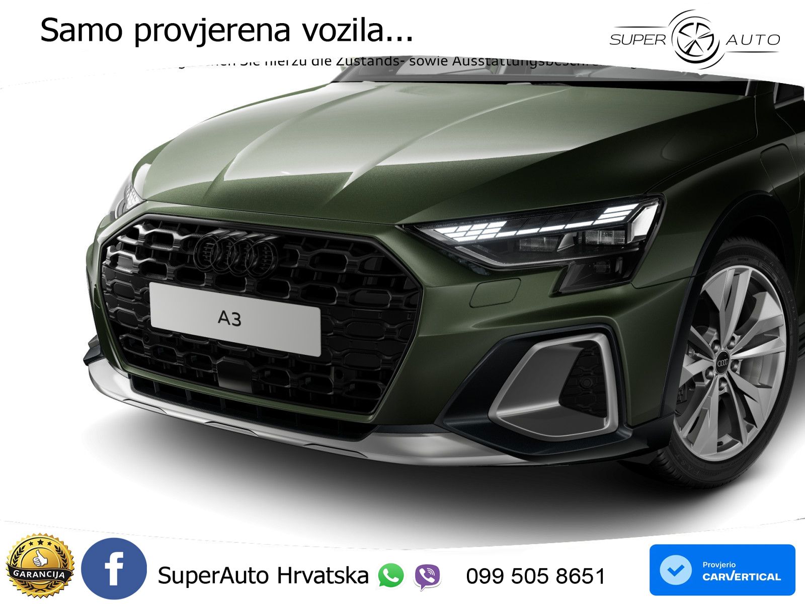 Audi A3 allstreet 40 TFSIe (204 KS) S tronic LED+GR SJED+ACC