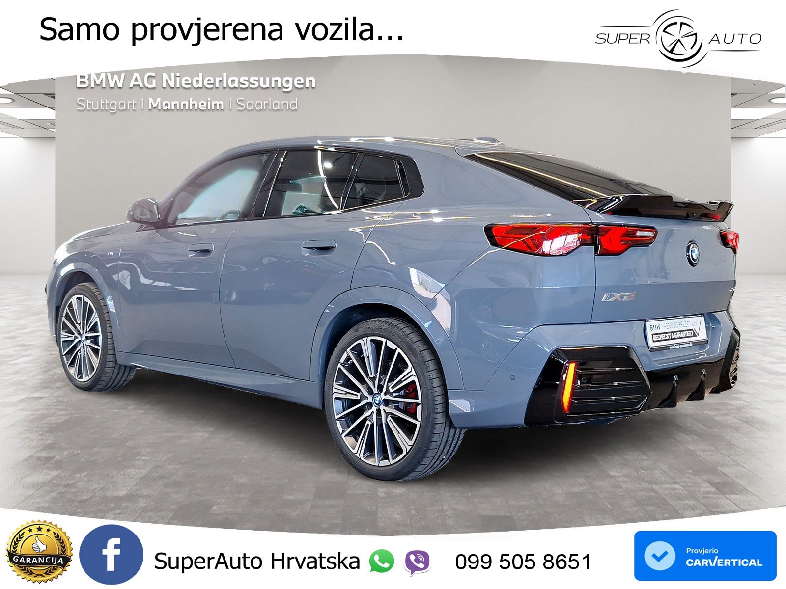 BMW iX2 66.5 kWh (313 KS) xDrive30