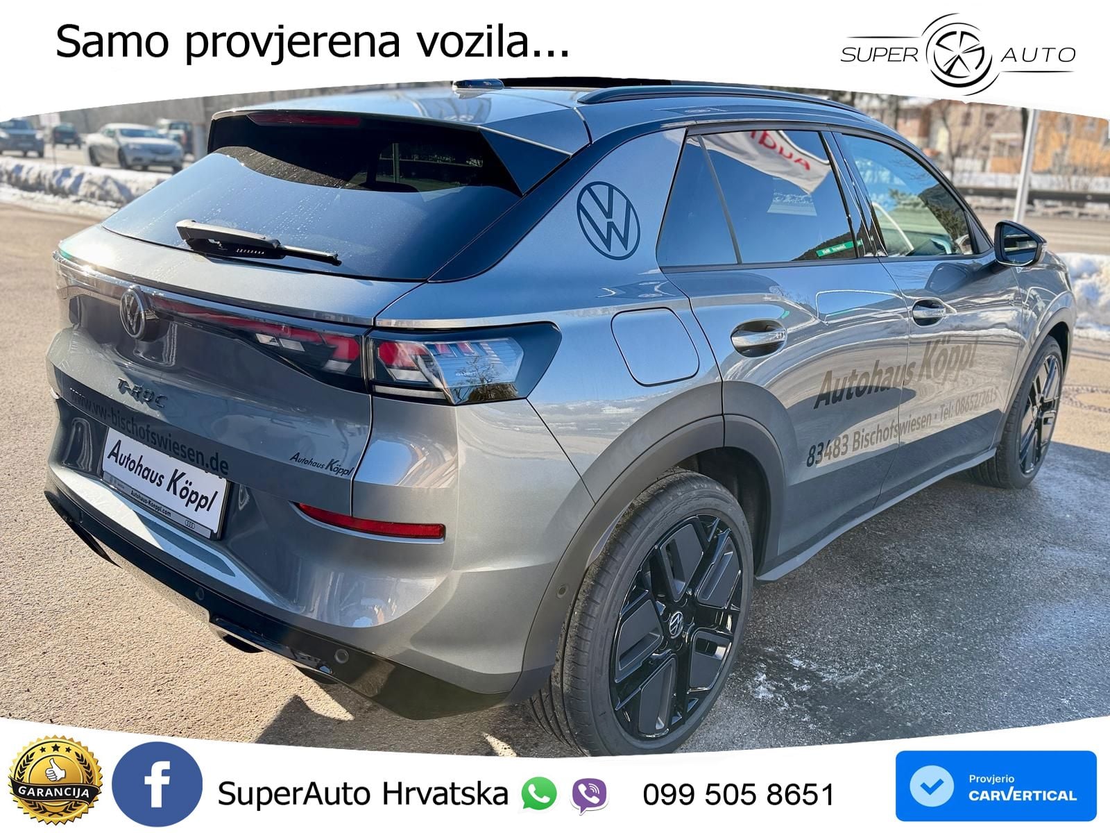 Volkswagen T-Roc 1.5 eTSI (150 KS)  DSG R-Line LED+GR SJED+ACC