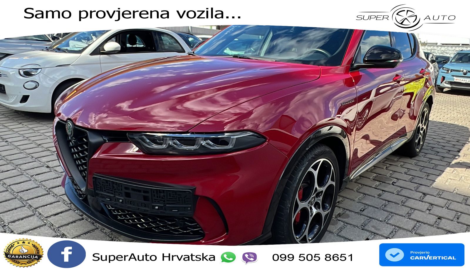 Alfa Romeo Tonale 1.5 VGT (160 KS) 48V-Hybrid TCT LED+GR SJED+ACC