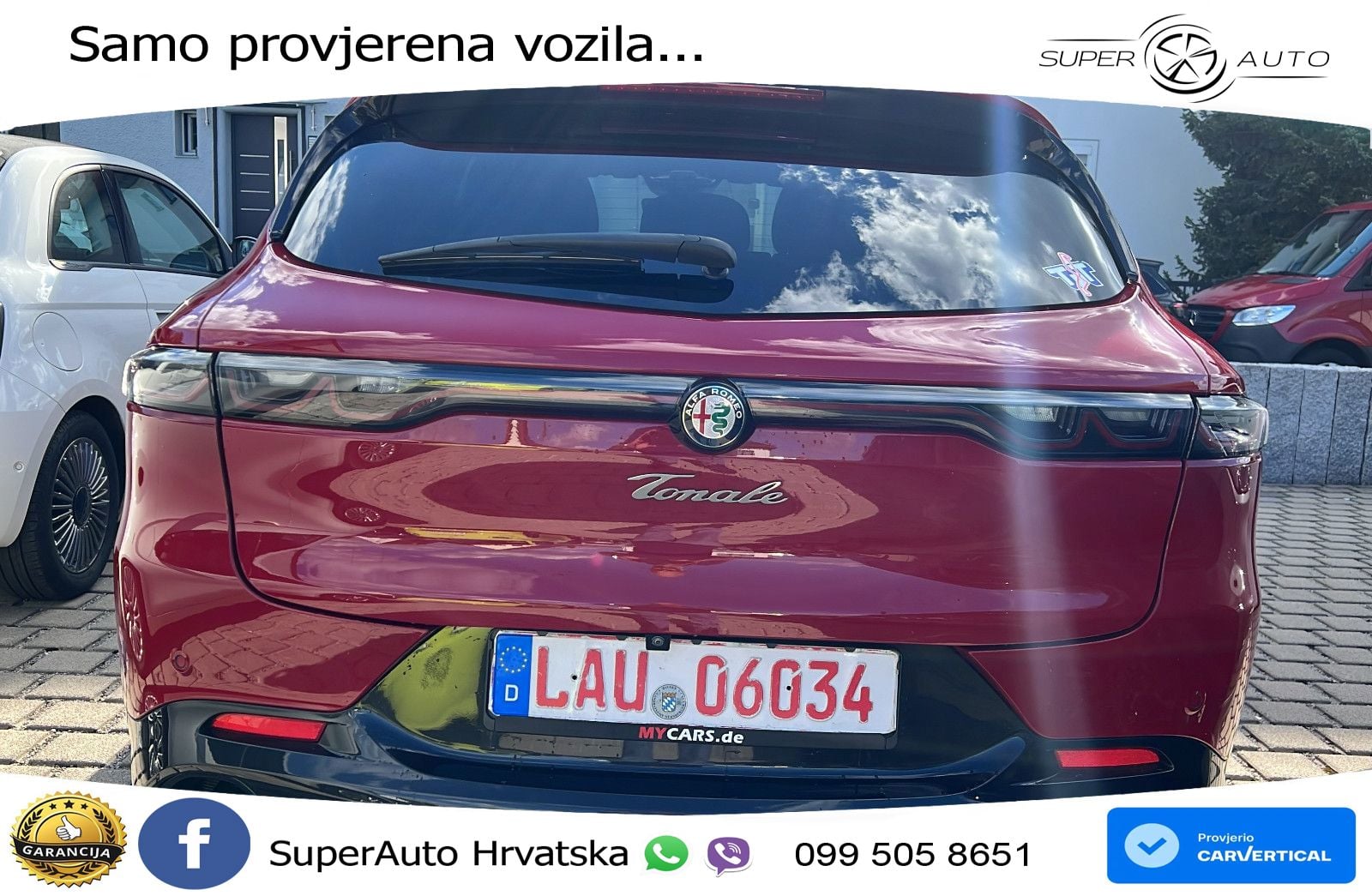 Alfa Romeo Tonale 1.5 VGT (160 KS) 48V-Hybrid TCT LED+GR SJED+ACC