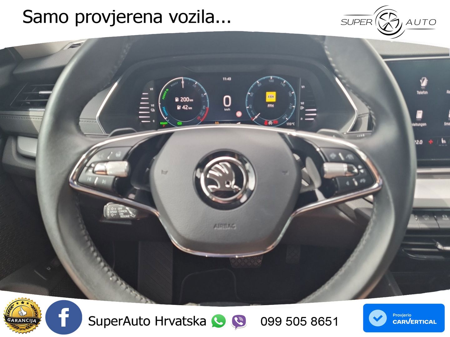 Škoda Octavia Combi iV 1.4 TSI (204 KS) DSG LED+GR SJED+ACC