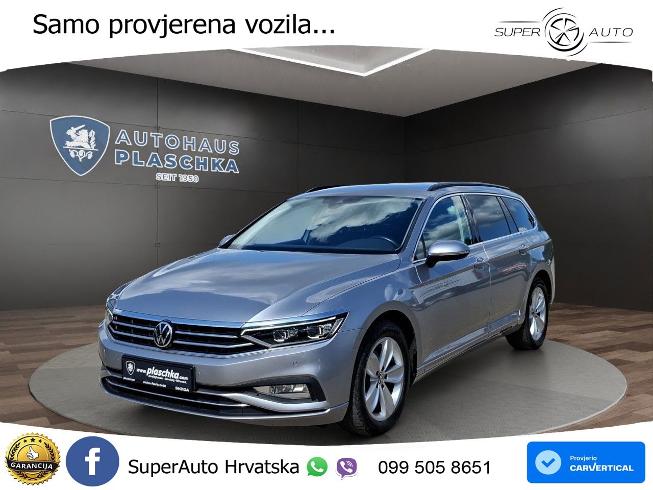 Volkswagen Passat Variant 2.0 TDI (200 KS) 4MOTION DSG Business MATRIX+GR SJED+KAM