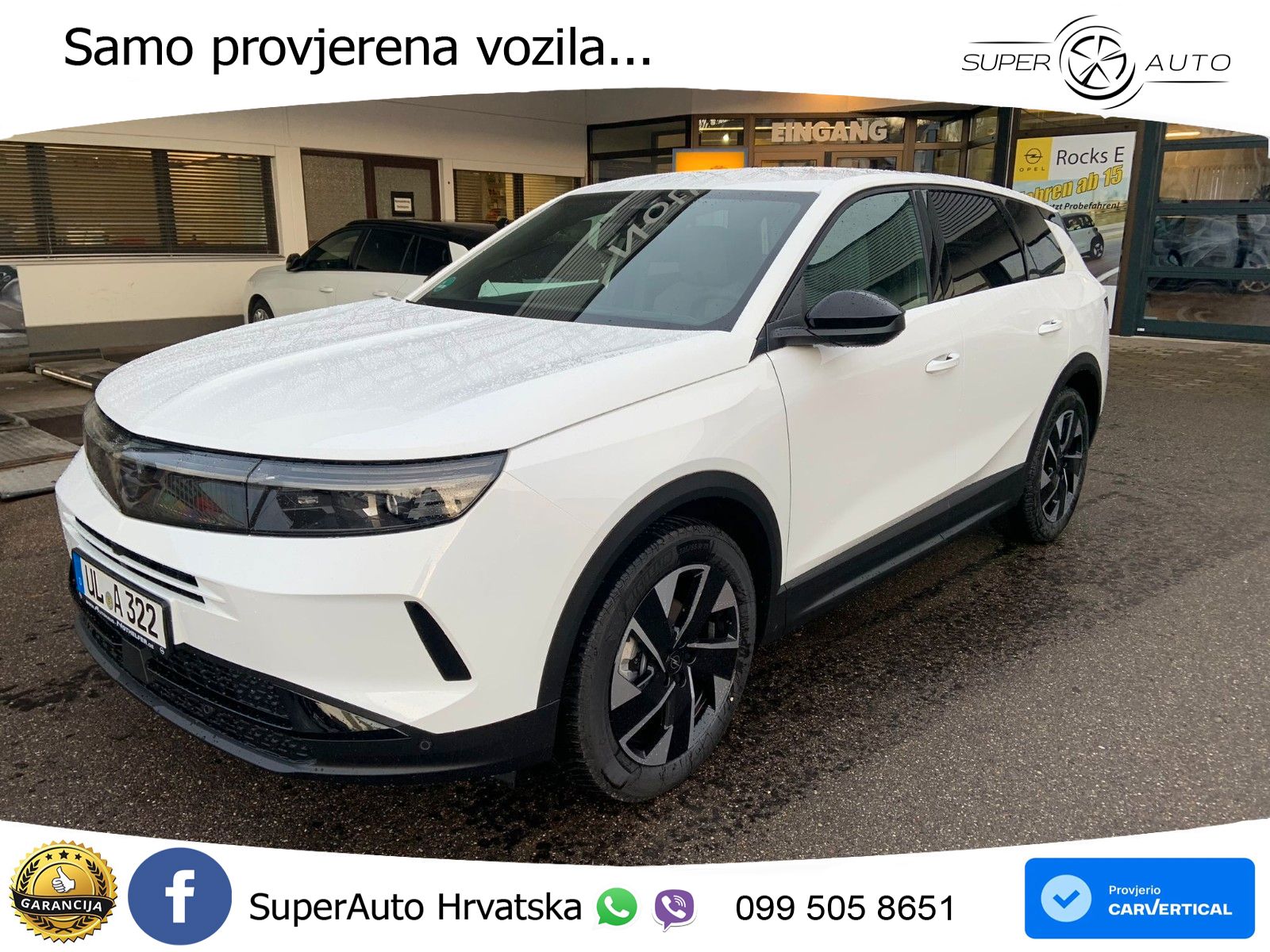 Opel Grandland 1.2 Turbo (145 KS) Hybrid eDCT GS LED+GR SJED+ACC