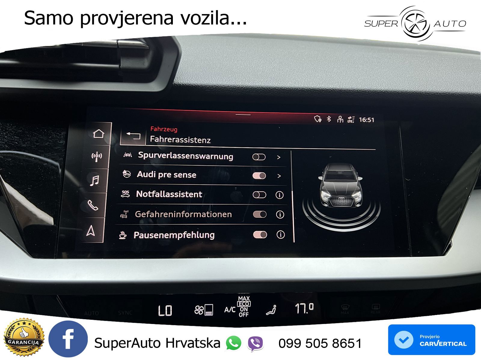 Audi A3 Limuzina 35 TDI (150 KS) S tronic LED+GR SJED+ACC