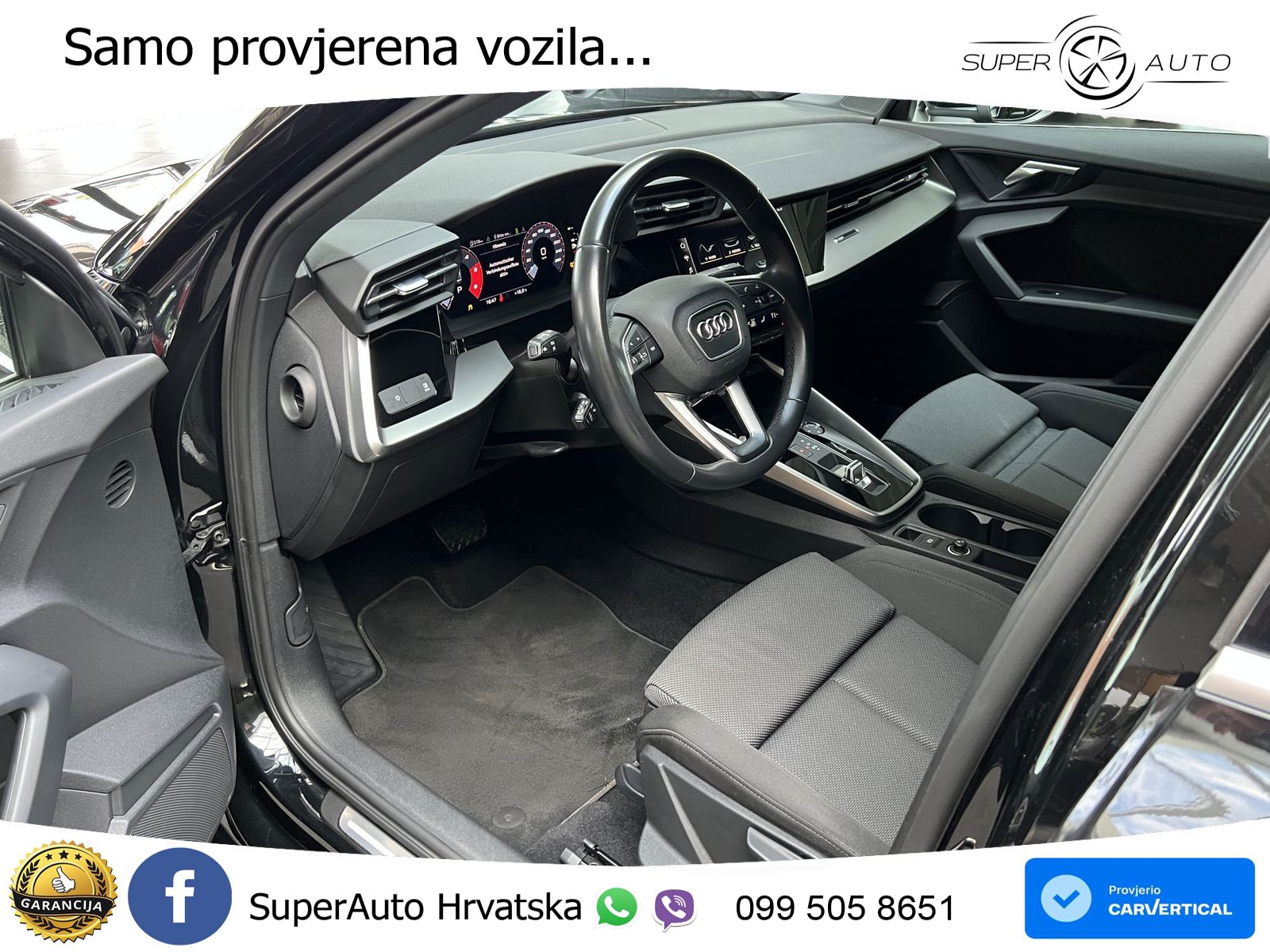 Audi A3 Limuzina 35 TDI (150 KS) S tronic LED+GR SJED+ACC