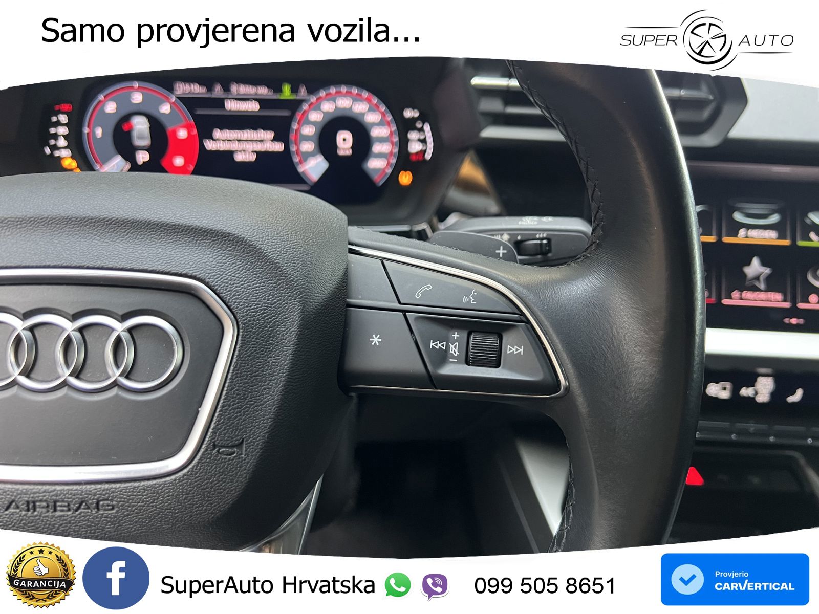 Audi A3 Limuzina 35 TDI (150 KS) S tronic LED+GR SJED+ACC