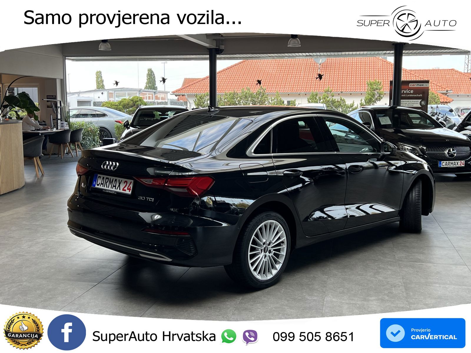 Audi A3 Limuzina 35 TDI (150 KS) S tronic LED+GR SJED+ACC