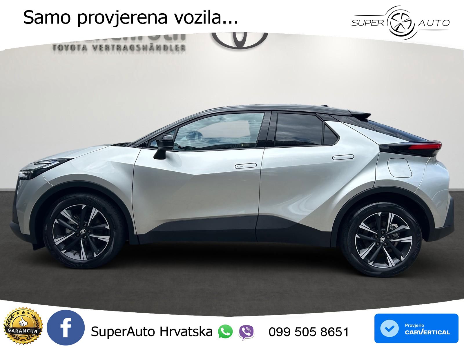 Toyota C-HR 1.8 (140 KS) Hybrid e-CVT Team Deutschland LED+GR SJED+ACC