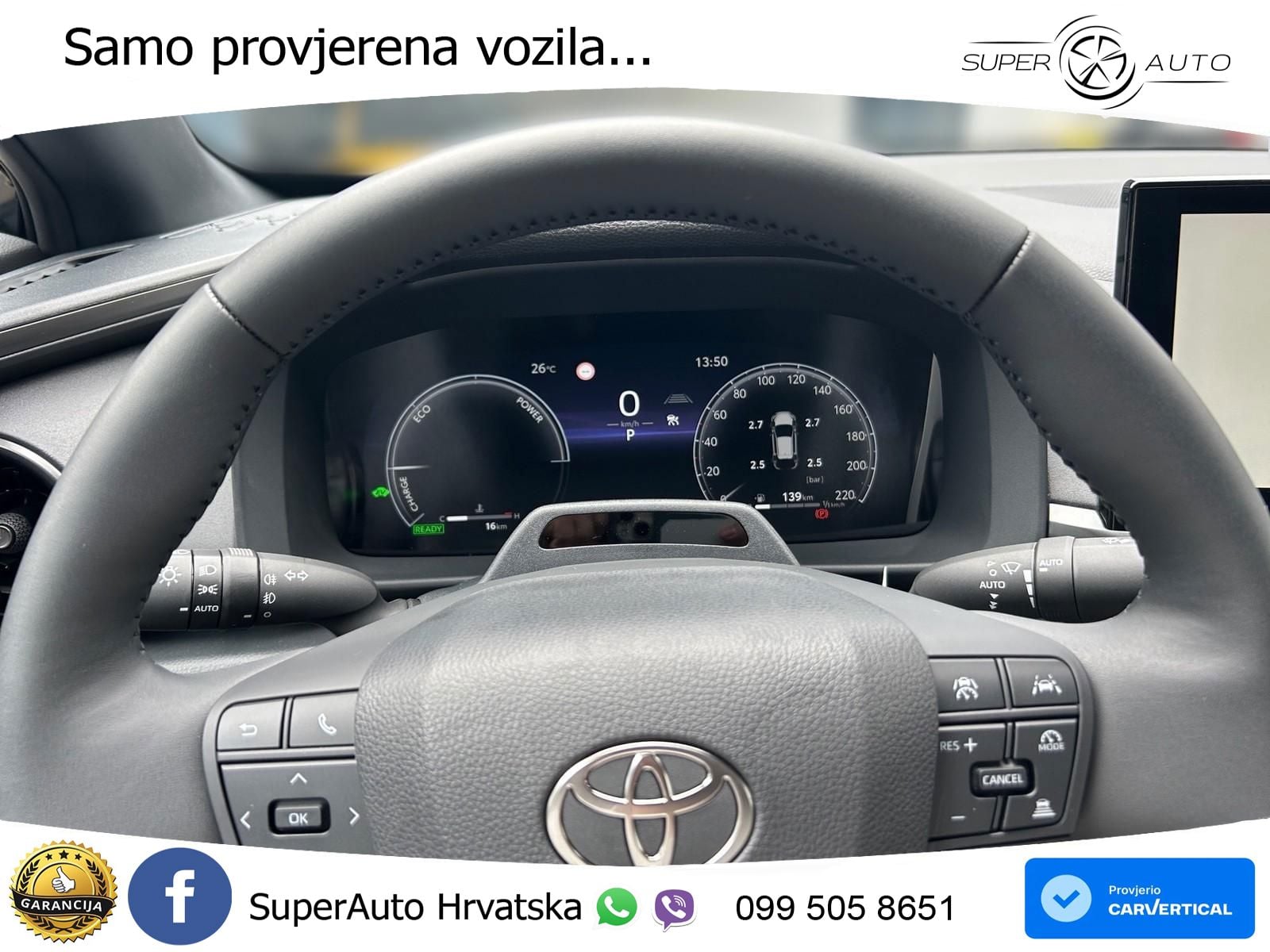 Toyota C-HR 1.8 (140 KS) Hybrid e-CVT Team Deutschland LED+GR SJED+ACC