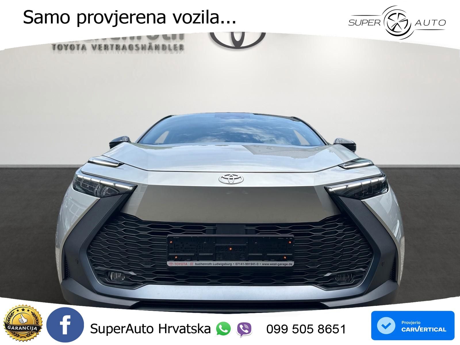 Toyota C-HR 1.8 (140 KS) Hybrid e-CVT Team Deutschland LED+GR SJED+ACC