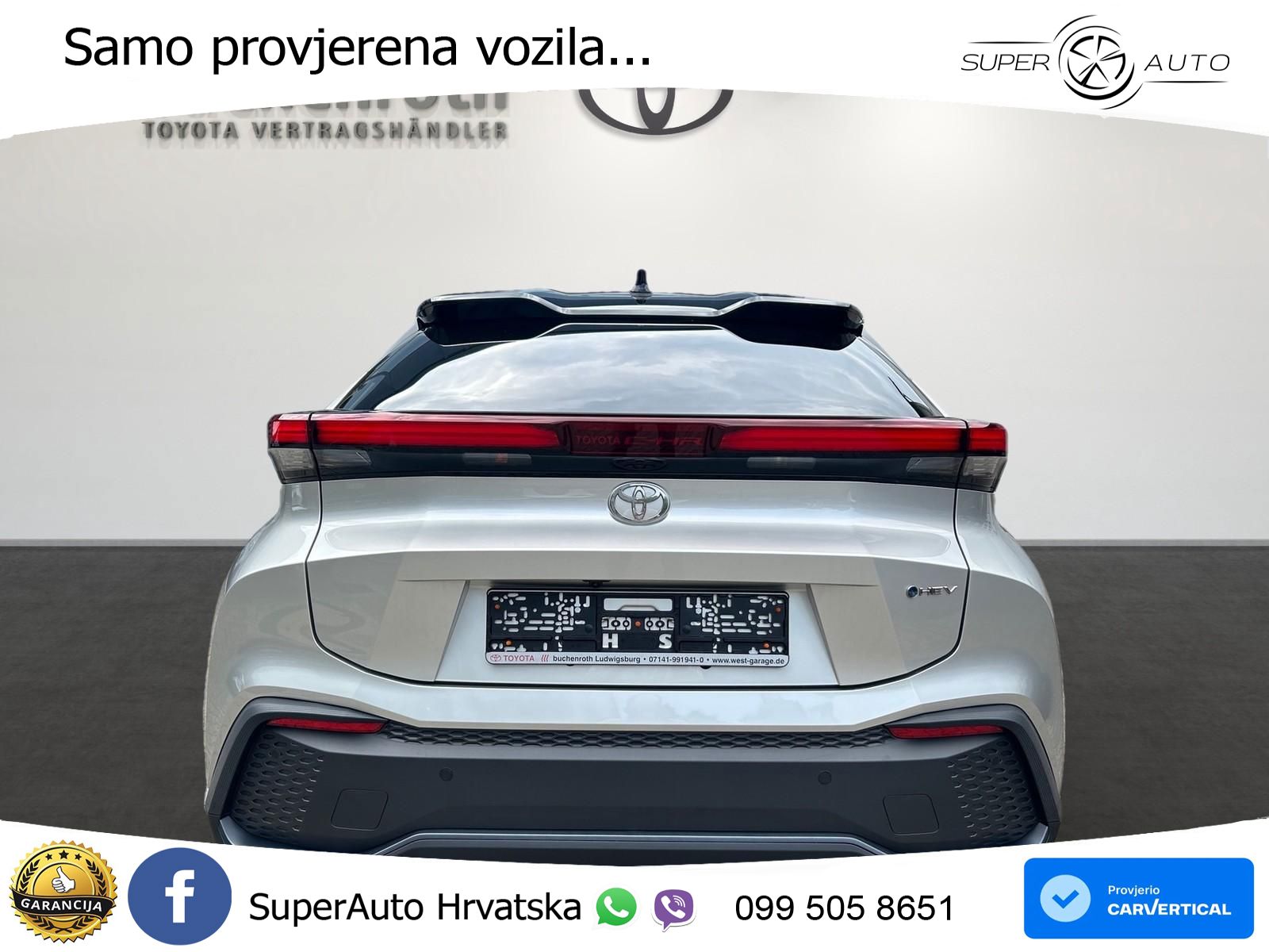 Toyota C-HR 1.8 (140 KS) Hybrid e-CVT Team Deutschland LED+GR SJED+ACC
