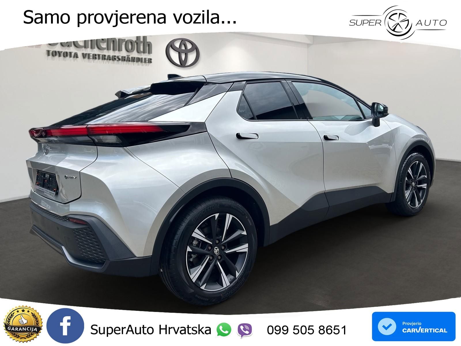 Toyota C-HR 1.8 (140 KS) Hybrid e-CVT Team Deutschland LED+GR SJED+ACC