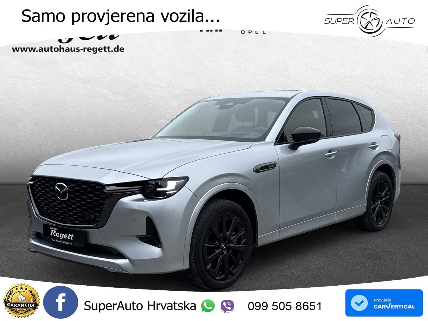 Mazda CX-60 2.5 e-Skyactiv (328 KS) AWD Automatic LED+GR SJED+ACC