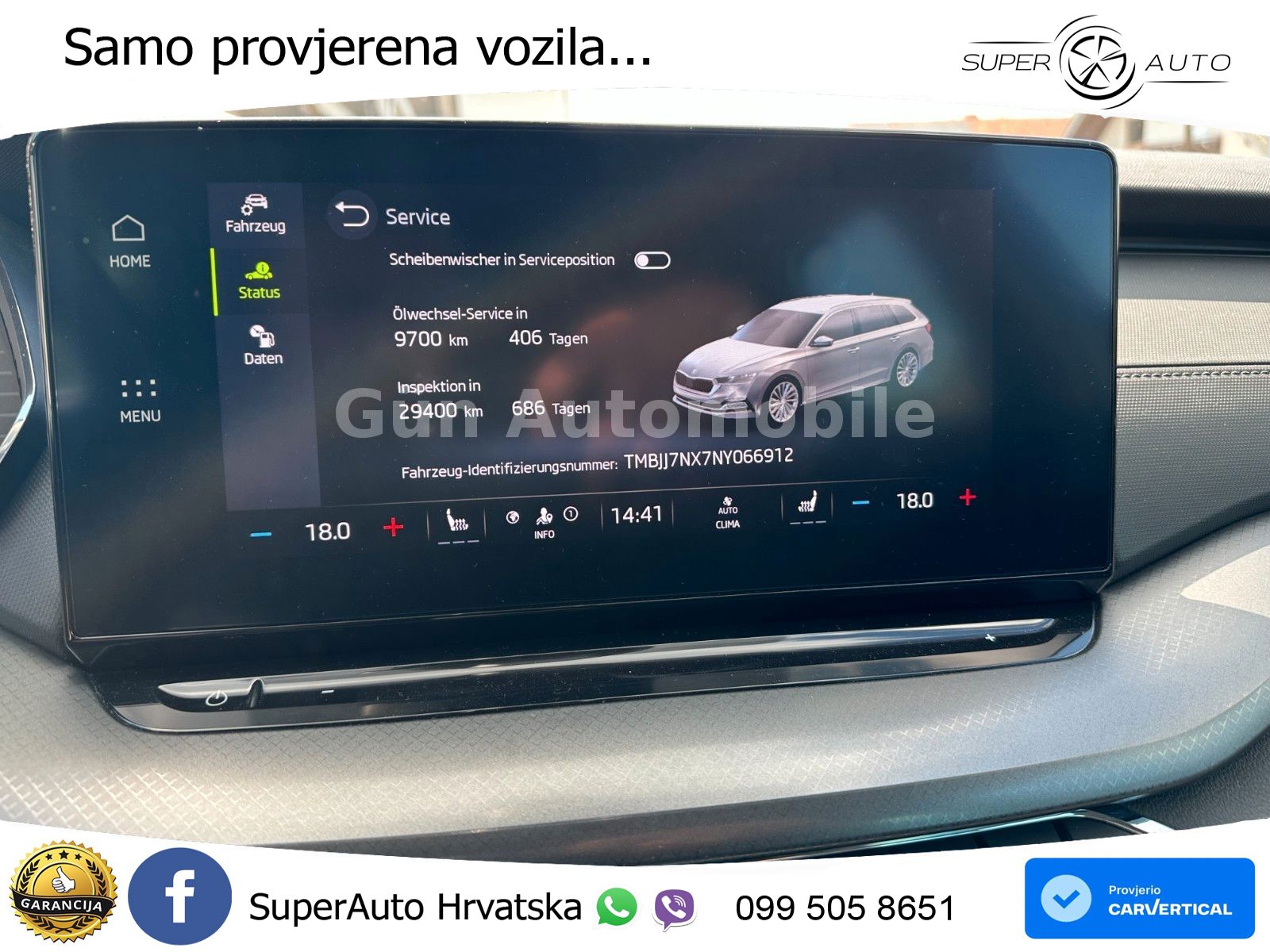 Škoda Octavia Combi 2.0 TDI (150 KS) DSG LED+GR SJED+ACC