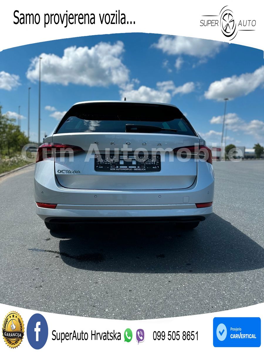 Škoda Octavia Combi 2.0 TDI (150 KS) DSG LED+GR SJED+ACC