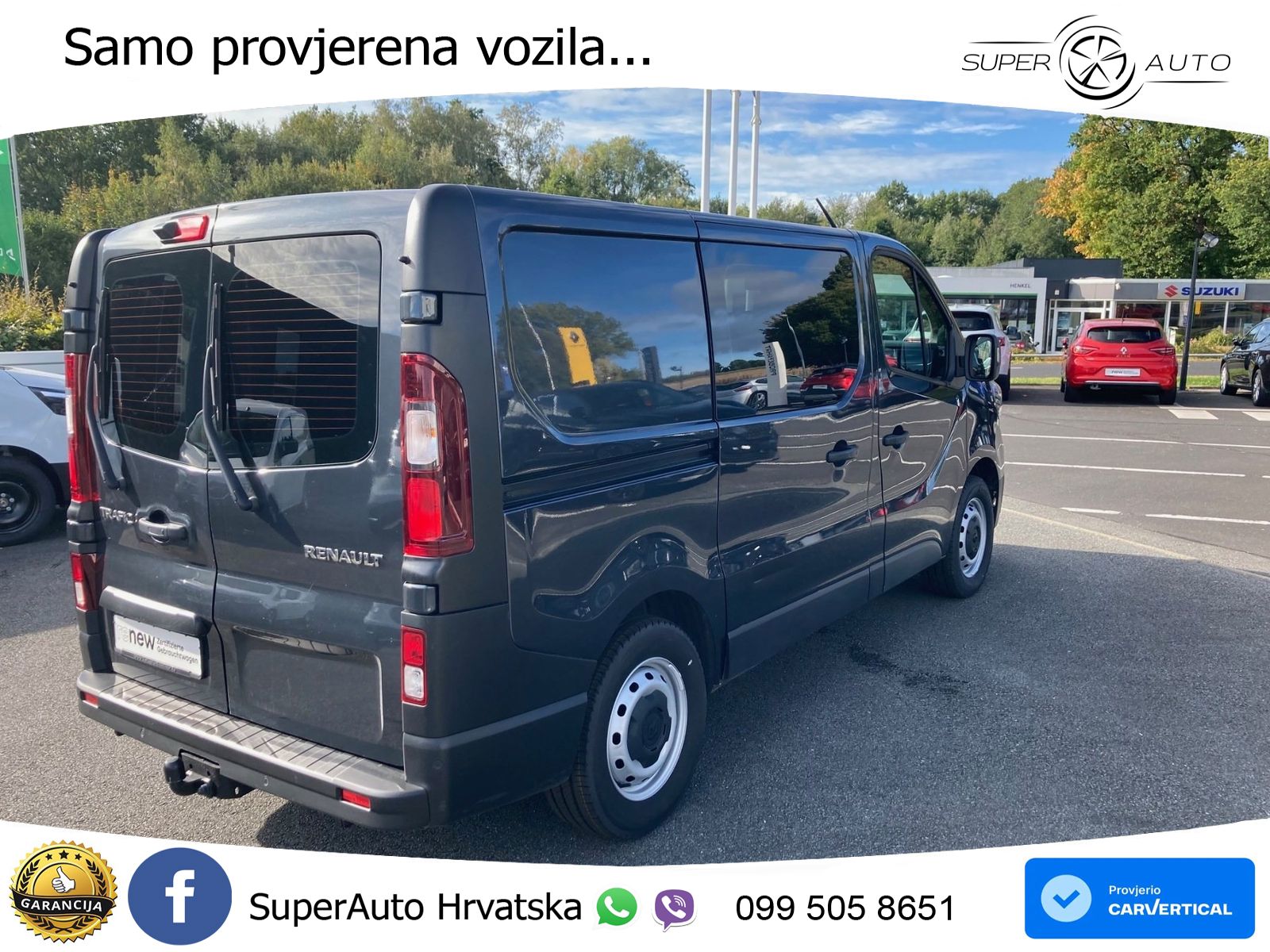 Renault Trafic Lkw Komfort L1H1 3,0t Blue dCi 170 170 KS