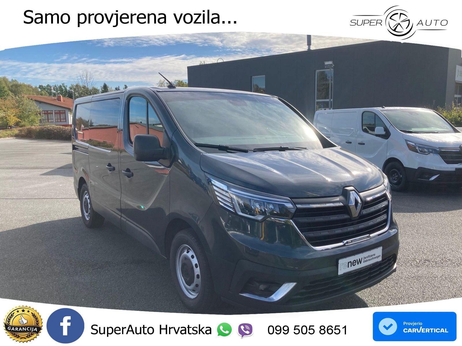 Renault Trafic Lkw Komfort L1H1 3,0t Blue dCi 170 170 KS