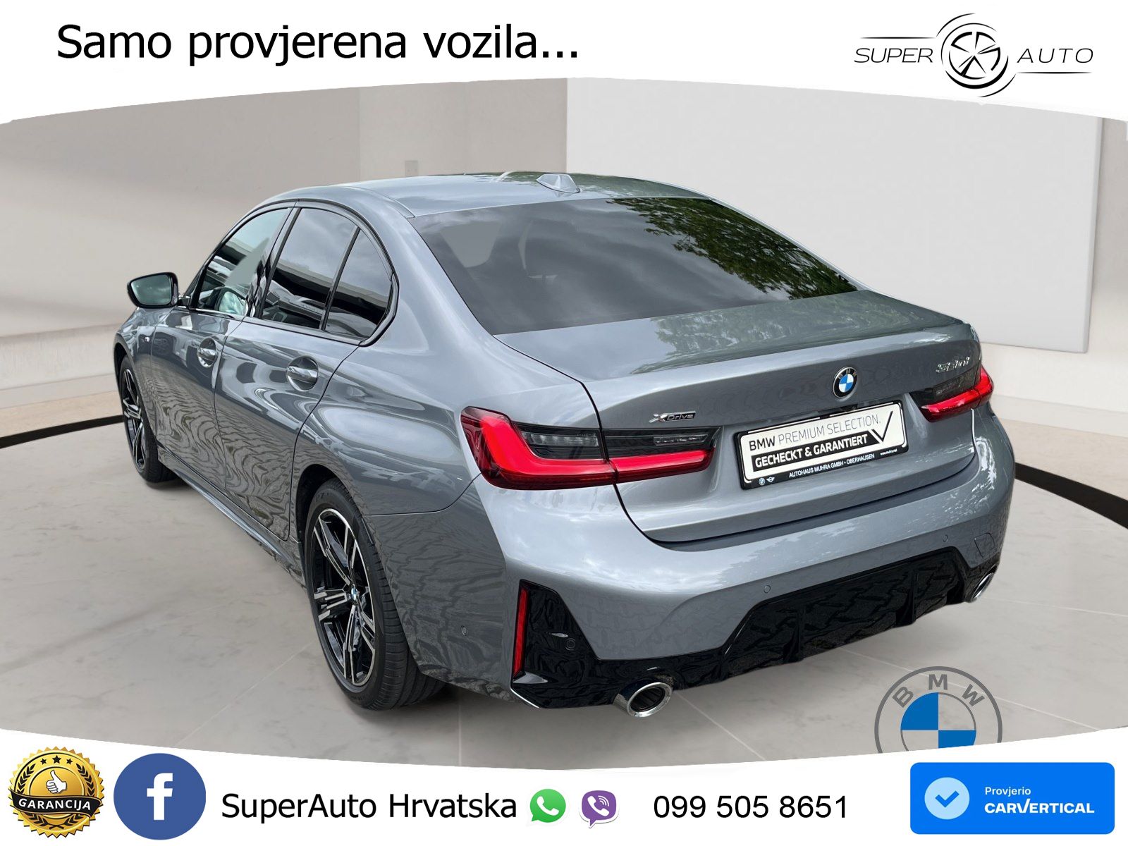 BMW 320d (190 KS) xDrive Steptronic M Sport LED+GR SJED+ACC