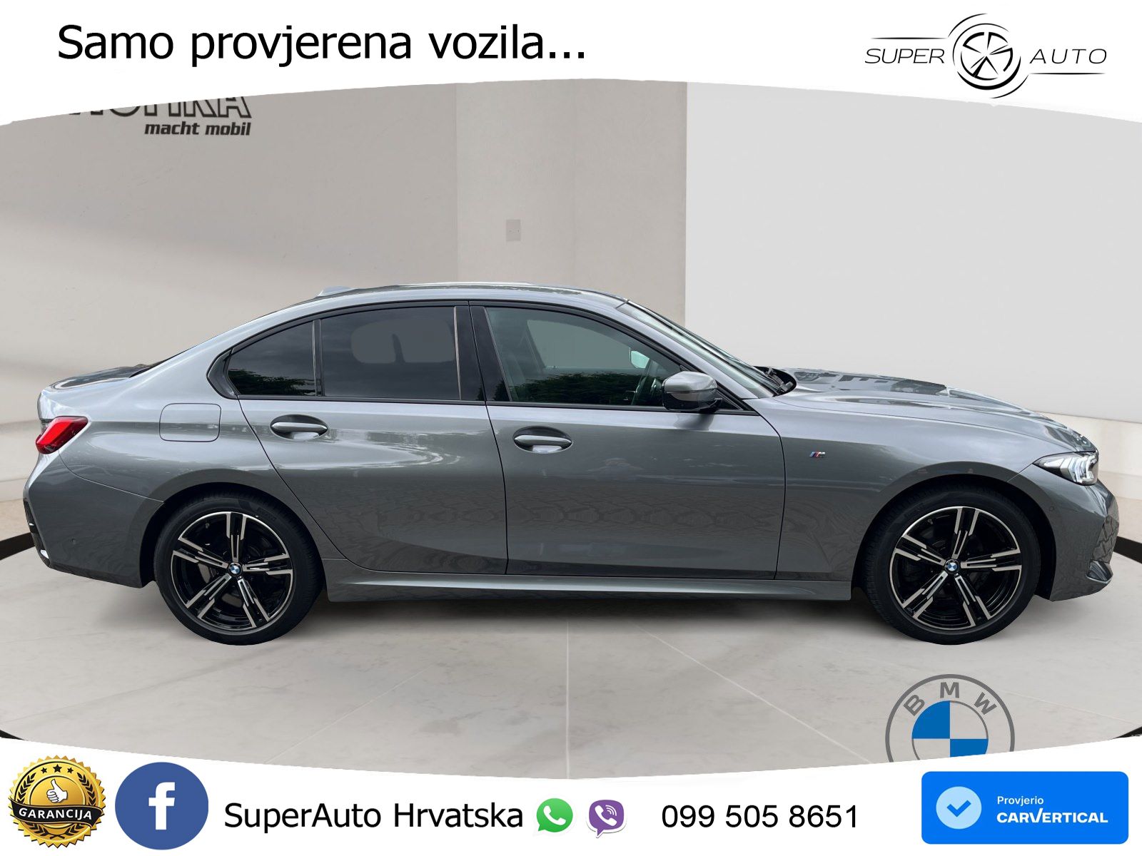 BMW 320d (190 KS) xDrive Steptronic M Sport LED+GR SJED+ACC