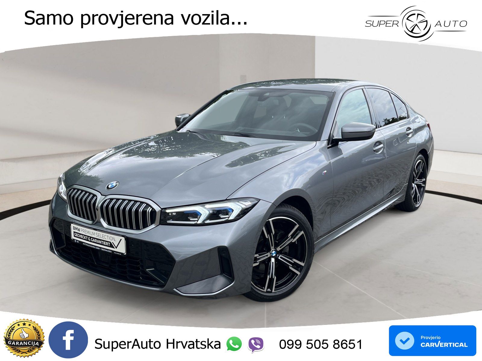BMW 320d (190 KS) xDrive Steptronic M Sport LED+GR SJED+ACC