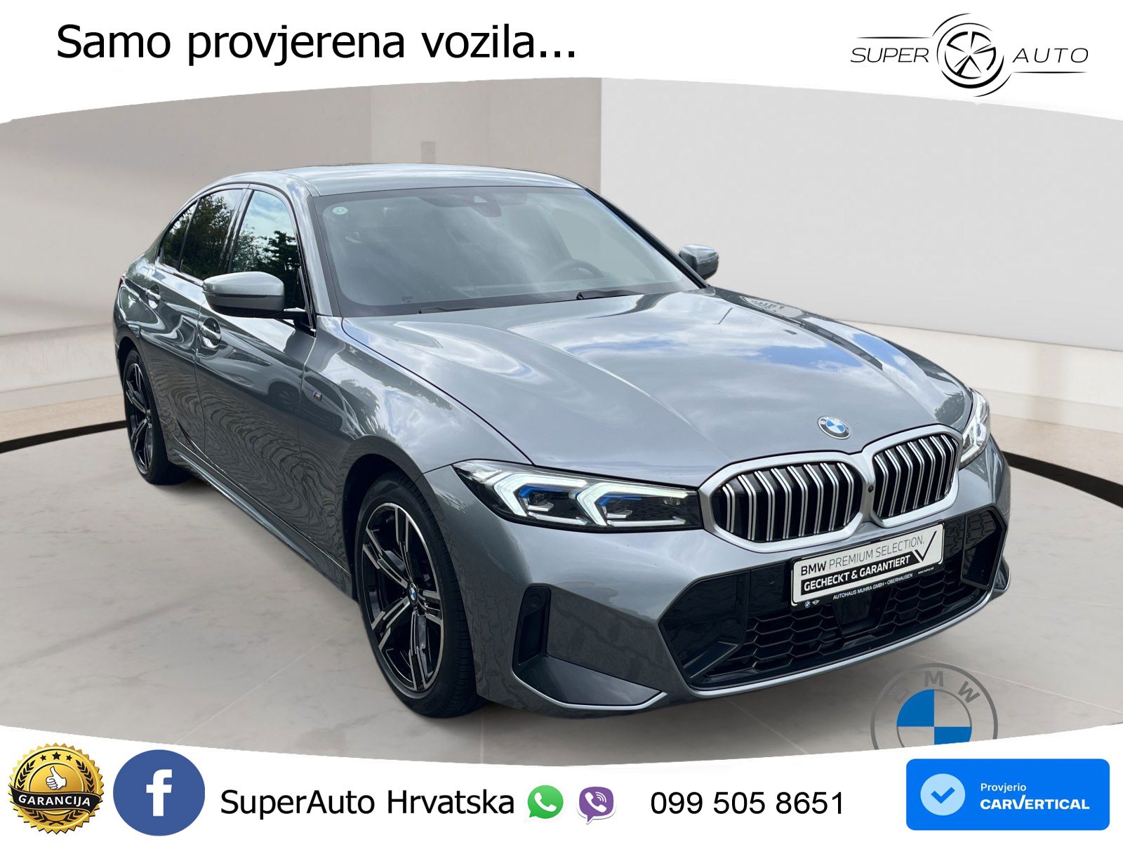 BMW 320d (190 KS) xDrive Steptronic M Sport LED+GR SJED+ACC