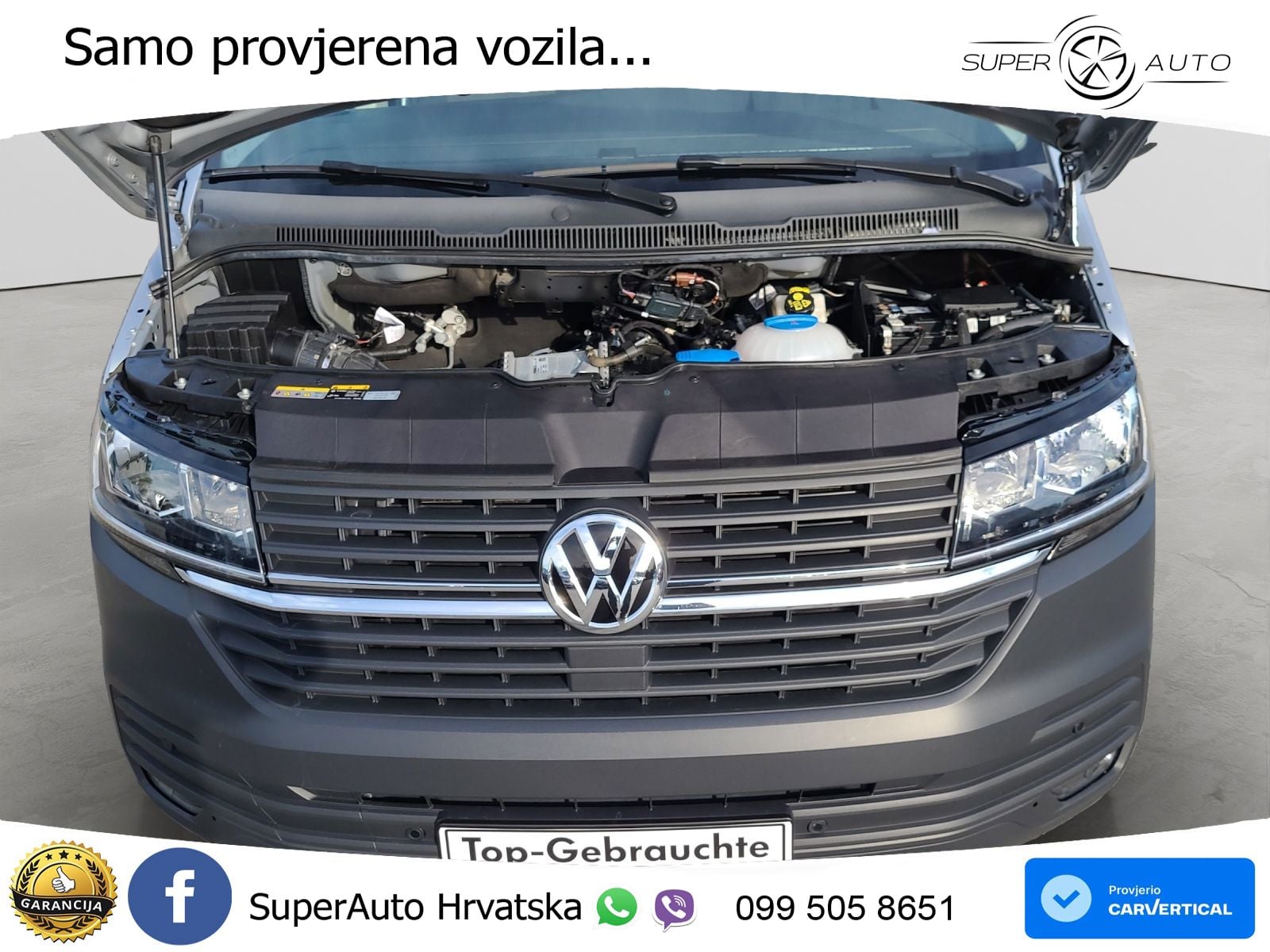 Volkswagen T6 Transporter Kasten 6.1 TDI Klima Navi Standhe 110 KS