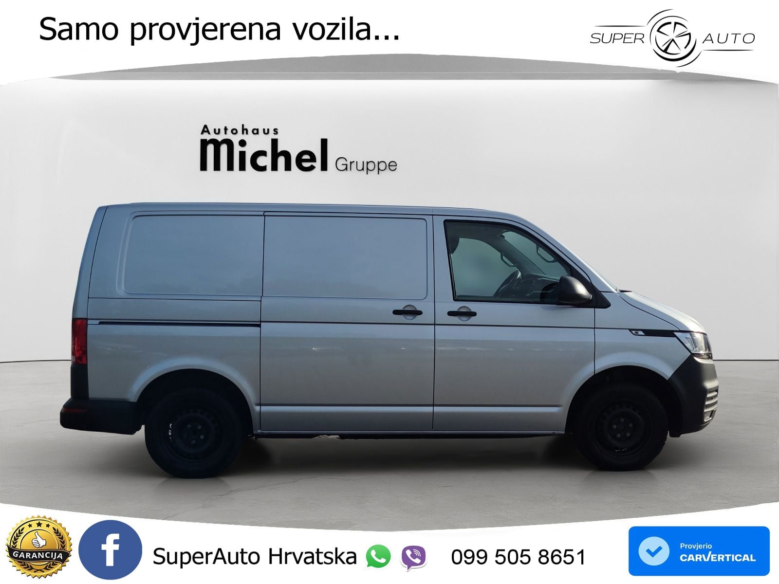 Volkswagen T6 Transporter Kasten 6.1 TDI Klima Navi Standhe 110 KS