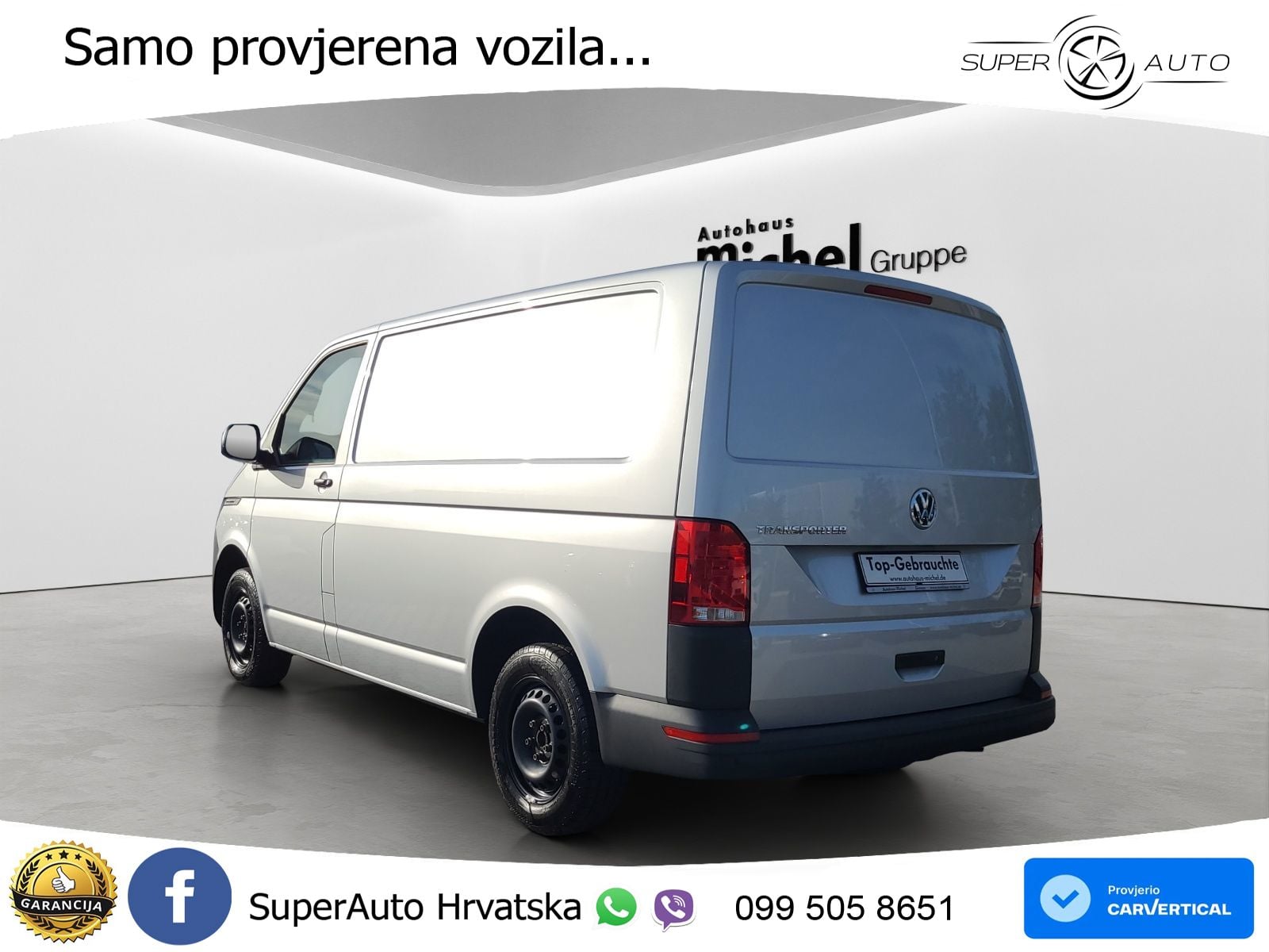 Volkswagen T6 Transporter Kasten 6.1 TDI Klima Navi Standhe 110 KS