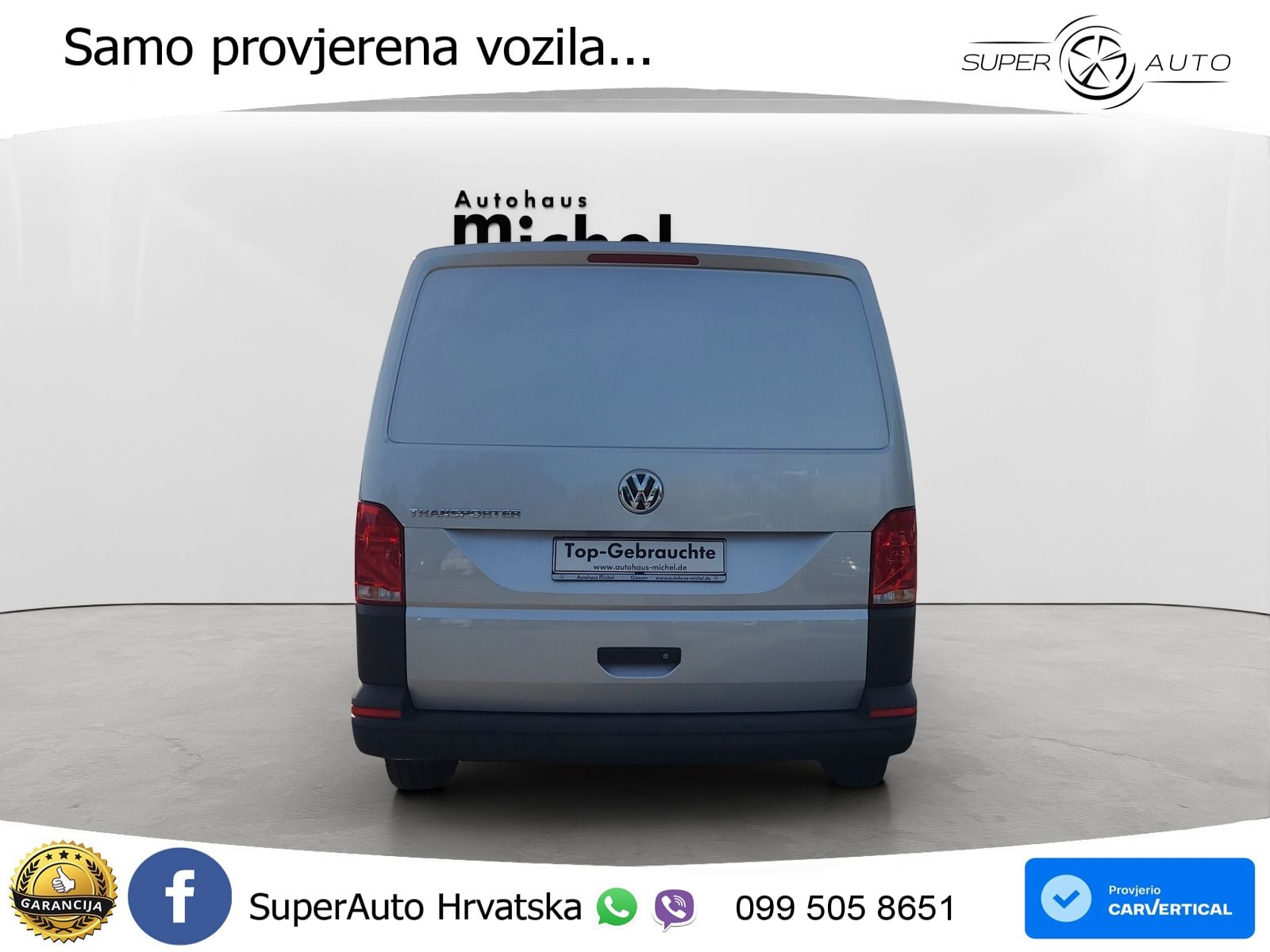 Volkswagen T6 Transporter Kasten 6.1 TDI Klima Navi Standhe 110 KS