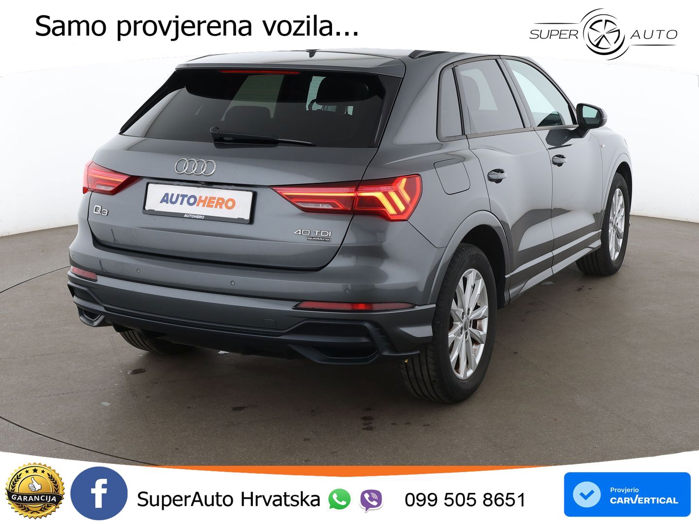 Audi Q3 40 TDI (190 KS) quattro S tronic S line