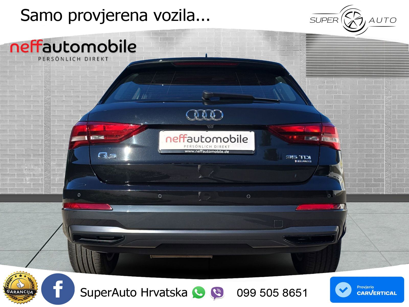 Audi Q3 35 TDI (150 KS) quattro S tronic advanced