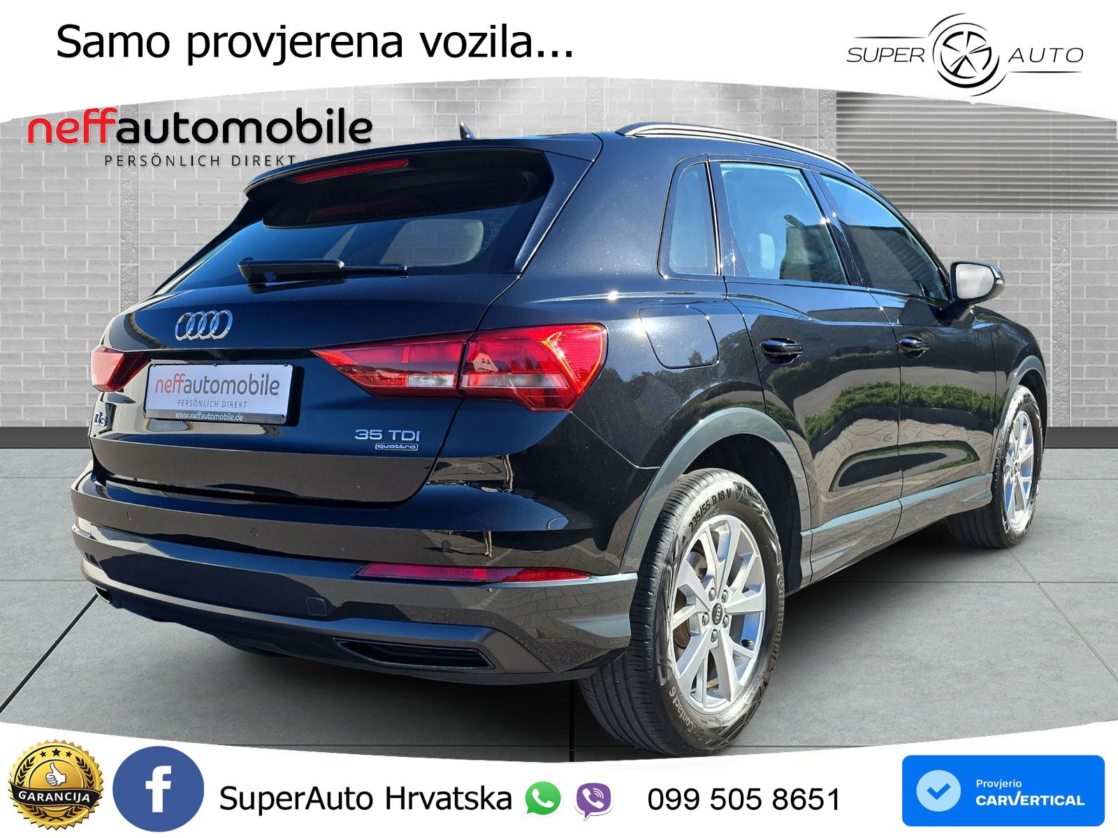 Audi Q3 35 TDI (150 KS) quattro S tronic advanced