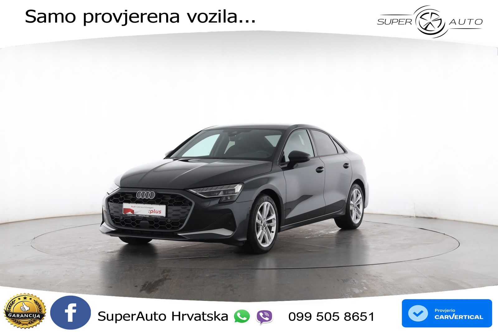 Audi A3 Limuzina 30 TFSI (116 KS) advanced LED+GR SJED+ACC