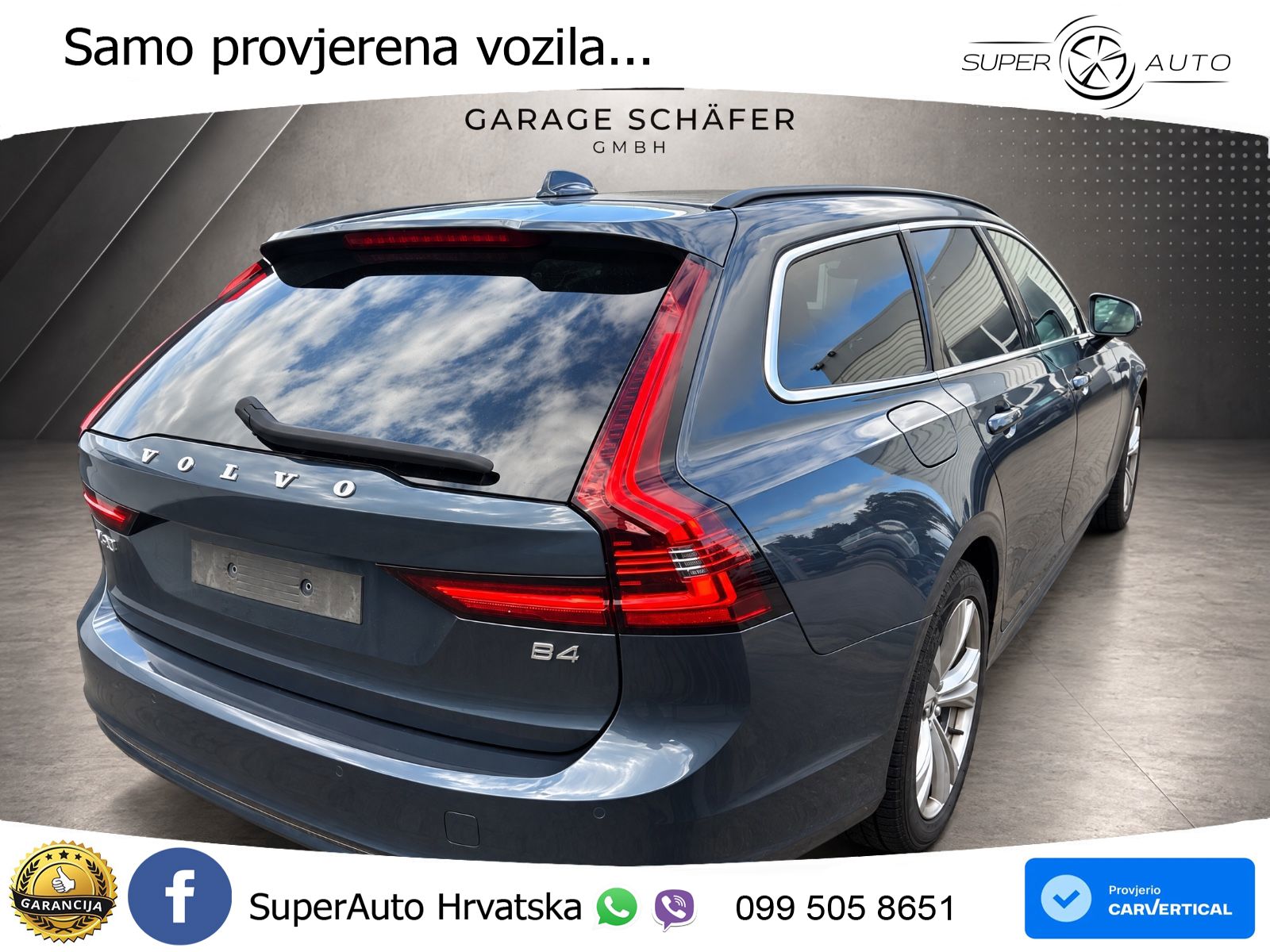 Volvo V90 2.0 B4 Diesel AWD Geartronic