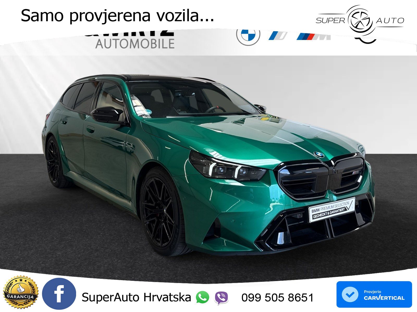 BMW M5 Touring 4.4 V8 (727 KS) xDrive Steptronic LED+GR SJED+ACC