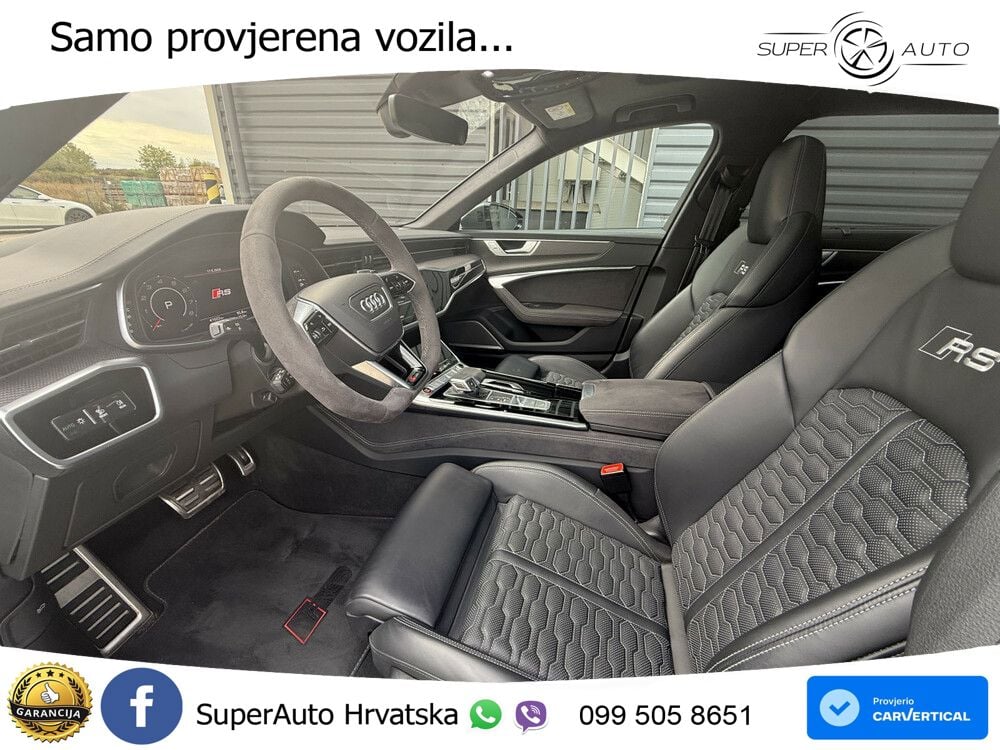 Audi RS6 Avant 4.0 TFSI V8 performance (630 KS)  quattro tiptronic LED+GR SJED+ACC