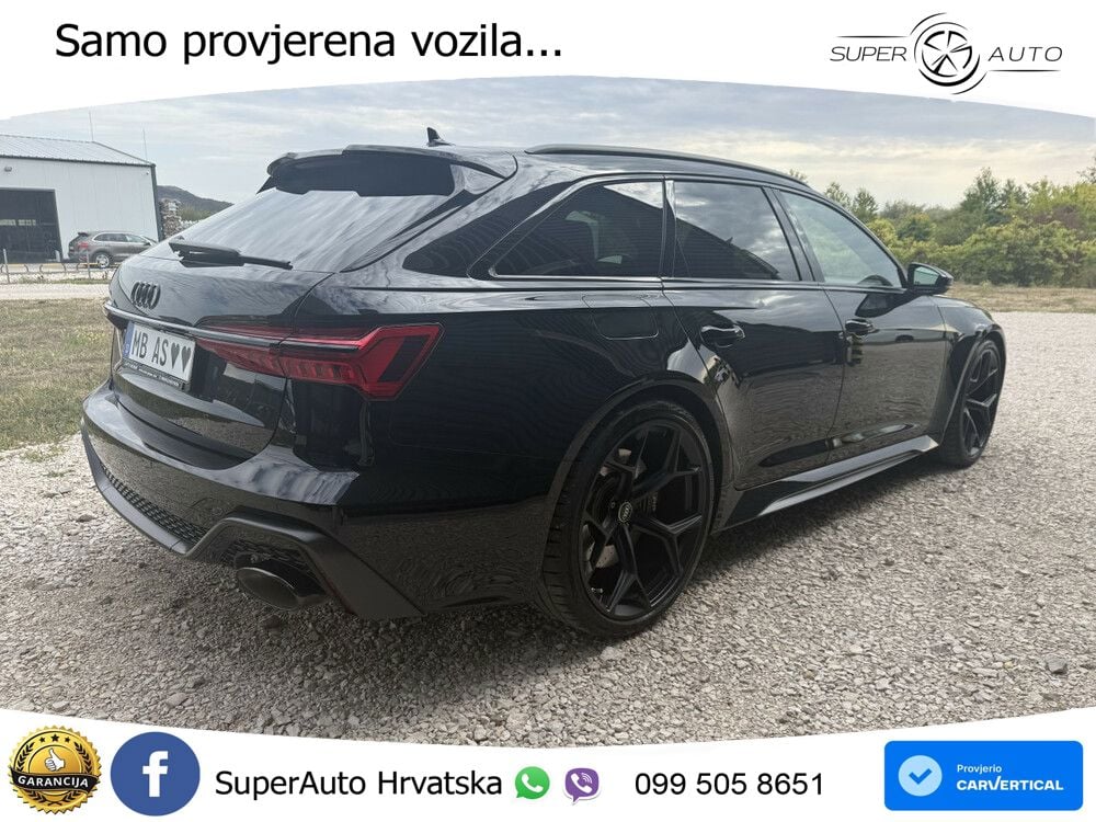 Audi RS6 Avant 4.0 TFSI V8 performance (630 KS)  quattro tiptronic LED+GR SJED+ACC